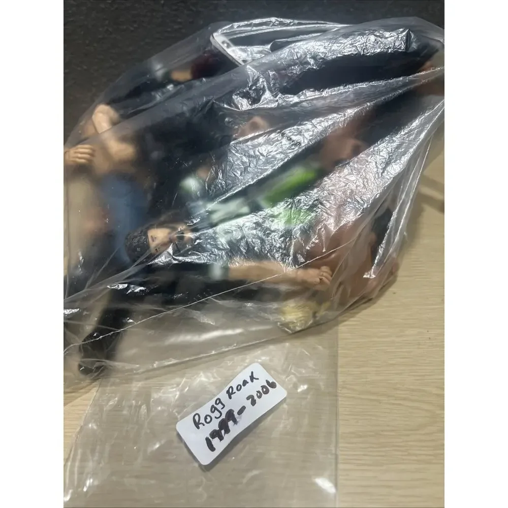 Lot of 12 WWE Wrestling Action Figures Early 1999/2006 Rocky Balboa Rikishi